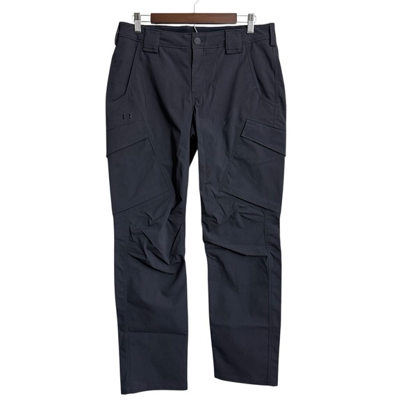 Under Armour Pants - NWT Under Armour Enduro Elite cargo pant women 12 blue tactical utility UA Storm